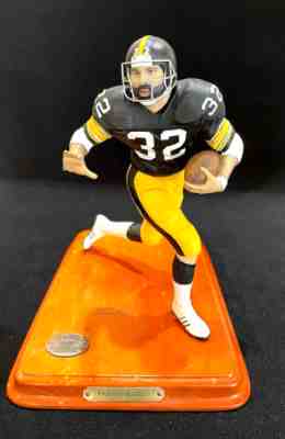 Danbury Mint All Star Franco Harris Pittsburgh Steelers NFL Figurine Good Cond.