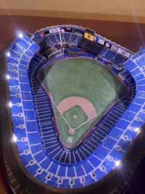 New York Yankee Stadium Night Game! Danbury Mint! Lights Up!Â  2008