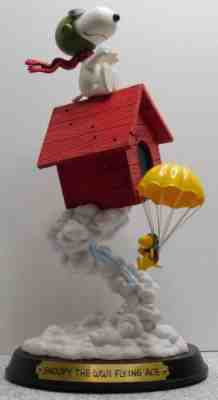 Peanuts Snoopy & Woodstock The World War I Flying Ace Danbury Mint HTF