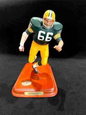 Danbury Mint All Star Ray Nitschke Green Bay Packers NFL Figurine Very Good Cond
