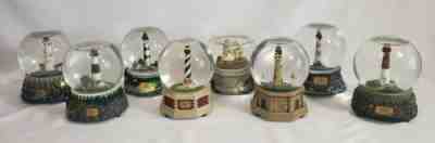 The Danbury Mint Lighthouse Water Globe Collection * Snow Globe * VERY RARE *