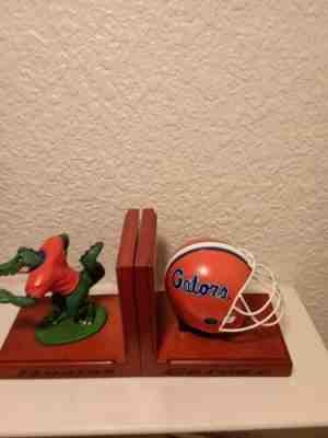 Lot Of 2 Florida Gators Bookends Danbury Mint