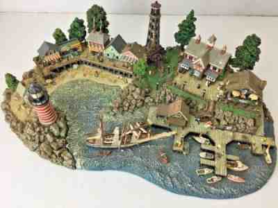 *DANBURY MINT* miniature landscape "LIGHTHOUSE POINT"