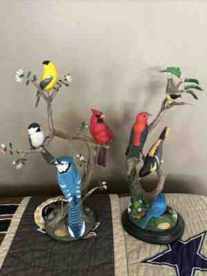 Danbury Mint Song Birds of Spring National Geographic 16â? Figurine Statues!