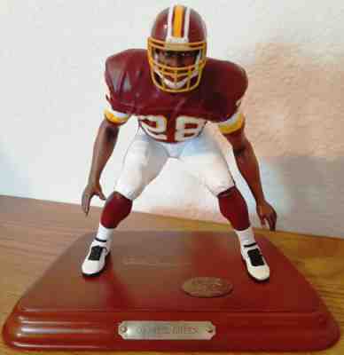 Danbury Mint Darrell Green Washington Redskins NFL Figurine Excellent Condition