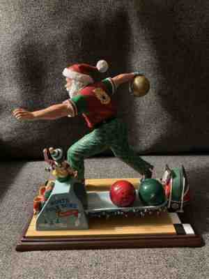 Danbury Mint Santa Claus â??Bowling Santaâ??
