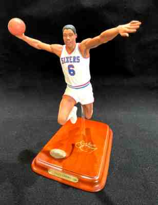 RARE, JULIUS ERVING Danbury Mint/NBA All Star Figurine PHILADELPHIA 76ERS MINT!