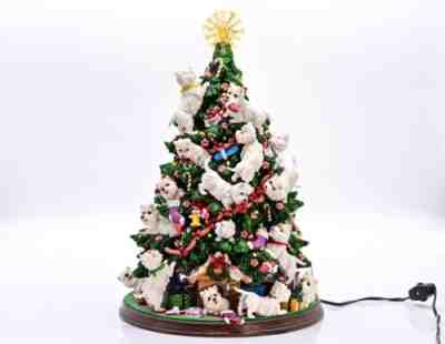Retired "Westie Christmas Tree" Collectible by Danbury Mint