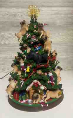 The Pug Christmas Tree by Danbury MintÂ 