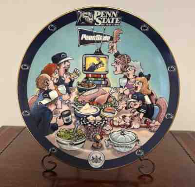 Penn State Porcelain Collectors Plates by Danbury Mint~Set of 4