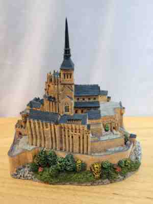 Mont Saint Michel France "Enchanted Castles of Europe" The Danbury Mint, 1994
