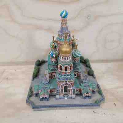 Danbury Mint Wonders of Russia St Petersburg Church of the Resurrection 1994 COA