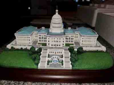 The Danbury Mint The United States Capitol Great Building Of The U.S Capital