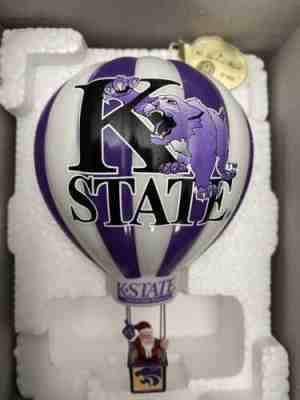 Kansas State Wildcats 2004 Danbury Mint Victory Balloon Christmas Ornament