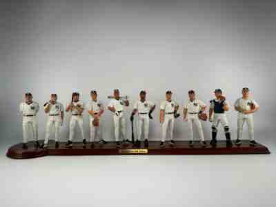 MLB 1998 New York Yankees World Series Baseball Team Danbury Mint Figurine Set