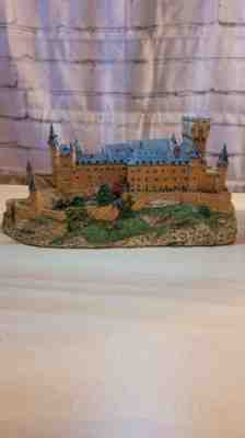 The Danbury Mint The Alcazar Castle, Segovia Spain Enchanted Castles of Europe