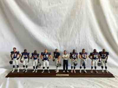 1998 Denver Bronco Super Bowl NFL Danbury Mint Team Figurines John Elway Terrell
