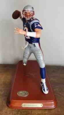 Tom Brady New England Patriots Danbury Mint Figurine (Superbowl XXXVI) FREE Ship