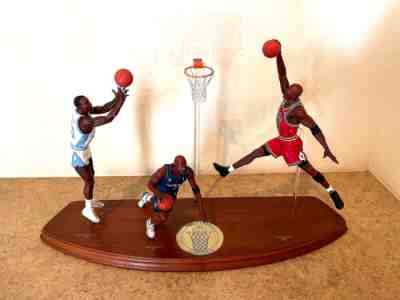 Michael Jordan Lifetime Of Achievement Danbury Mint Upper Deck Rare Ex Used Cond
