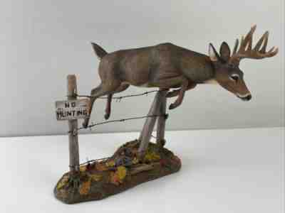 Out of Bounds by Curtis Christensen Majestic Whitetail Deer Danbury Mint