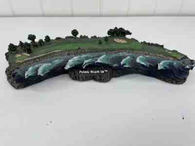 1994 Danbury Mint â??The 18th at Pebble Beachâ? Legendary Golf Holes Figurine