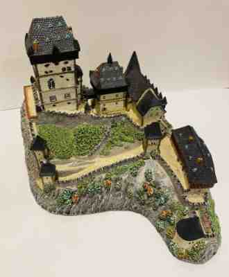 Danbury Mint Enchanted Castles Of Europe Karlstejn Bohemia Czech Republic 1994