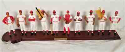 Danbury Mint 1975 Cincinnati Reds Big Red Machine Team Figurines Almost Perfect