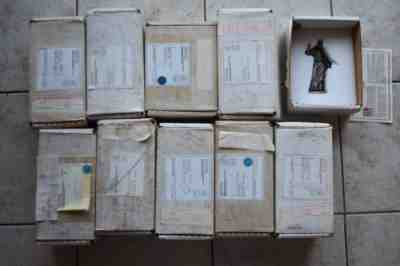 Lot of 10 qty Vintage Danbury Mint Christ & The Apostles Pewter Statue Figures