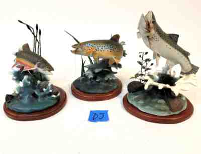 Noble Brown Steelhead Noble Brown Danbury Mint Trout Treasures Franz Dutzler