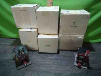 the danbury mint classic american firehouse collection lot of 8