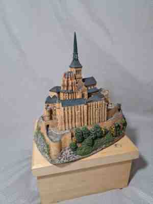 REVISED Danbury Mint 1994 Mont Saint-Michel Enchanted Castles of Europe Vtg