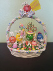 M&M's Easter Egg Stravaganza Basket Danbury Mint Sculpture Figurine M&M