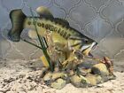 ? VINTAGE DANBURY MINT SCULPTURE SUDDEN STRIKE BASS BY GEORGE KRUTH