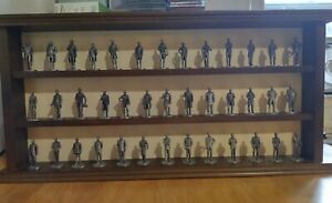 Danbury Mint US Presidents Pewter Collection by David LaRocca with Display Rack