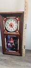 Danbury Mint The Firefighters Stained Glass Clock