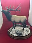 WINTER CALL Elk Sculpture Figure MONARCHS OF WILDERNESS Danbury Mint 10" (SHF)