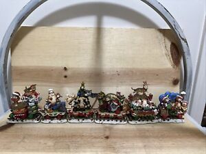 Christmas Cat Express Train Gary Patterson & The Danbury Mint