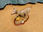 Danbury Mint Quick Retreat Curtis Christensen Whitetail Deer Hunting Sculpture