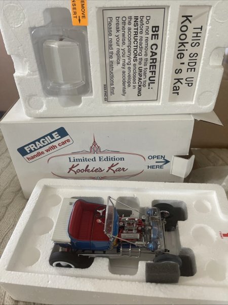 Danbury Mint ~ Lmtd Ed. KOOKIES KAR ~ 1:24 Die Cast NEW IN BOX