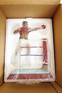 DANBURY MINT, MUHAMMAD ALI, BOXING RING VERSION, SCULPTURE FIGURINE  OVER 9 INCH