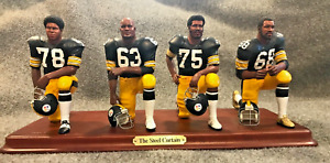 Danbury Mint Pittsburgh Steelers Steel Curtain figurine statue Greene Holmes
