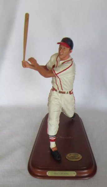 Stan Musial HOF St. Louis Cardinals Danbury Mint All Star 8.5" Figurine + COA