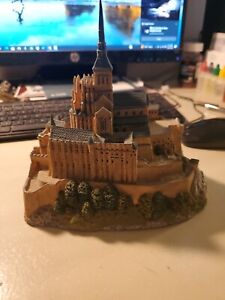Mont Saint Michel Sculpture Danbury Mint Enchanted Castle Of Europe Vintage 1994