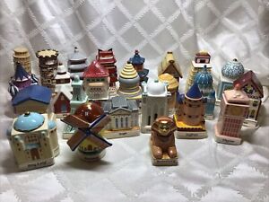 Complete 24 Piece Vtg 1993 Danbury Mint Spices Of The World Set
