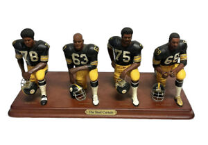 Danbury Mint Pittsburgh Steelers Steel Curtain figurine statue Joe Greene RARE