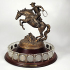Danbury Mint 20 US Liberty Head Nickels Crystal Collection Cowboy Horse Display
