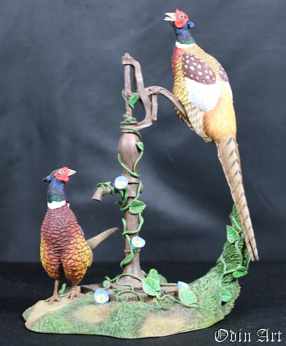 "Summer Call" by Nick Bibby Pheasant Figurine 8.5" in Height