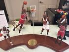 Michael Jordan Vintage Danbury Mint 4 Figure Display with Stand