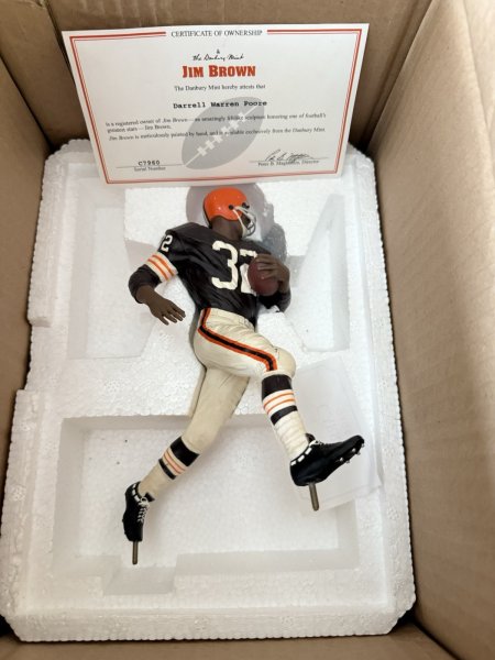 Danbury Mint Jim Brown
