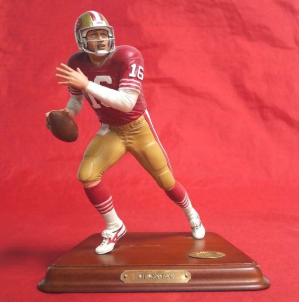 DANBURY MINT Joe Montana San Francisco 49ers